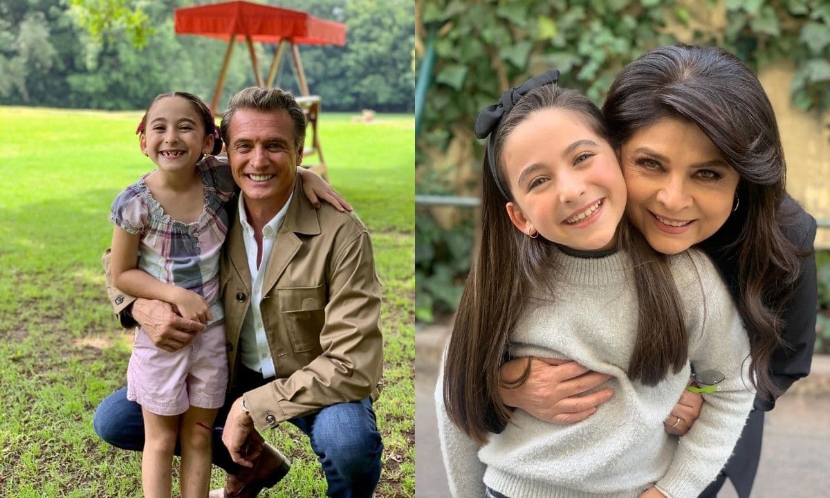 Lara Campos heredó el talento de su papá Kiko Campos y su hermana Gloria Aura, por lo que a su corta edad ha participado en múltiples telenovelas y ahora está en la segunda parte de Corona de Lágrimas.