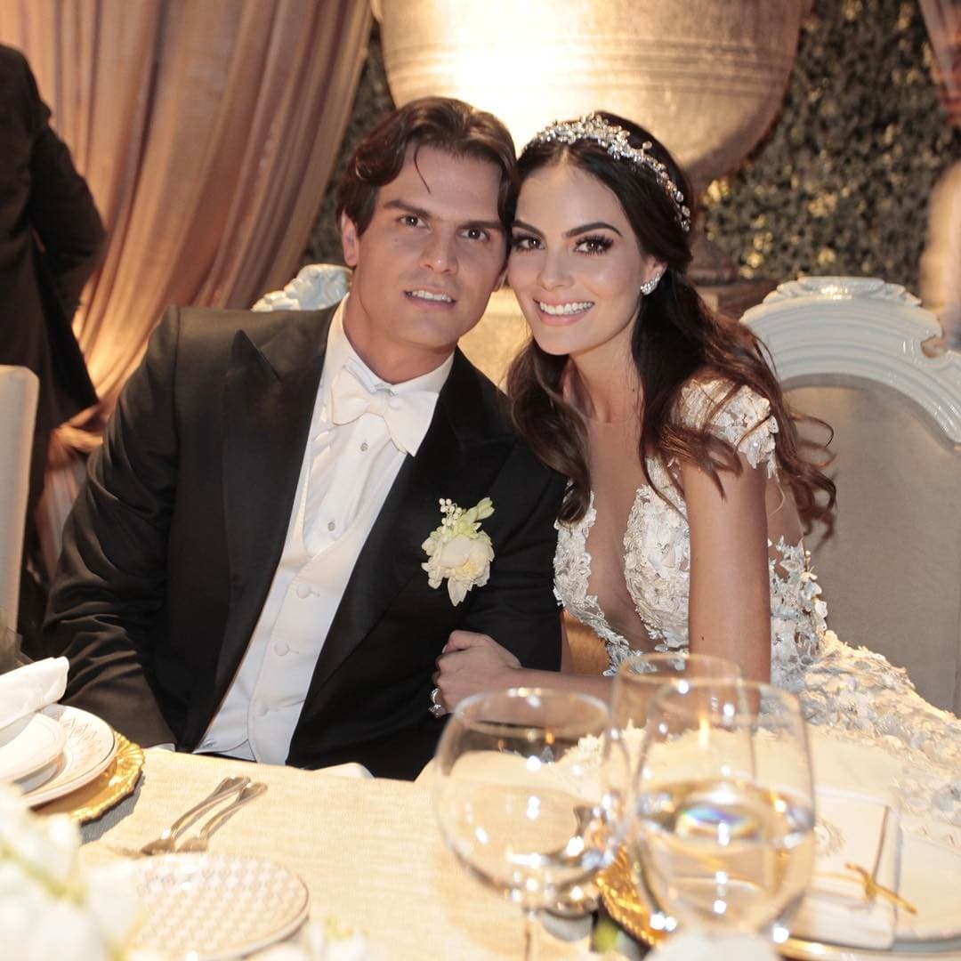 La pareja se casó en abril de 2017