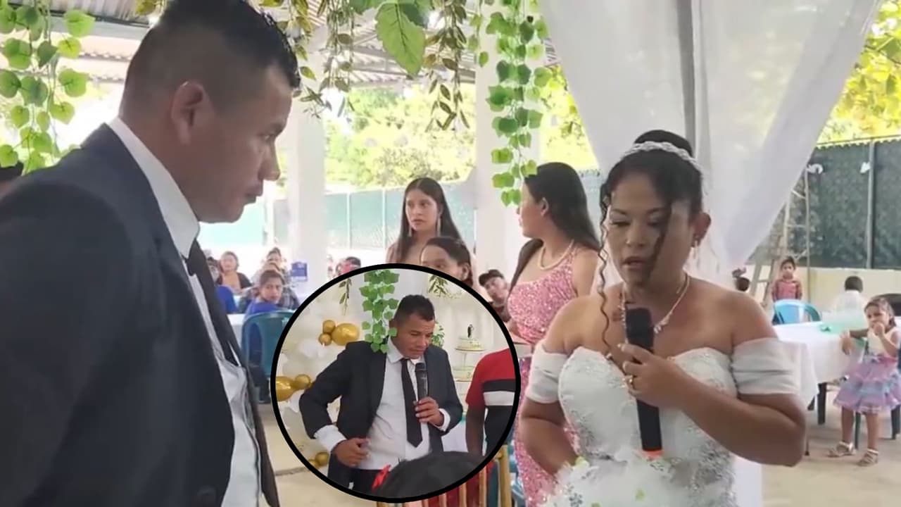 ¿Cómo reaccionó el novio? Mujer se arrepiente de casarse en plena ceremonia