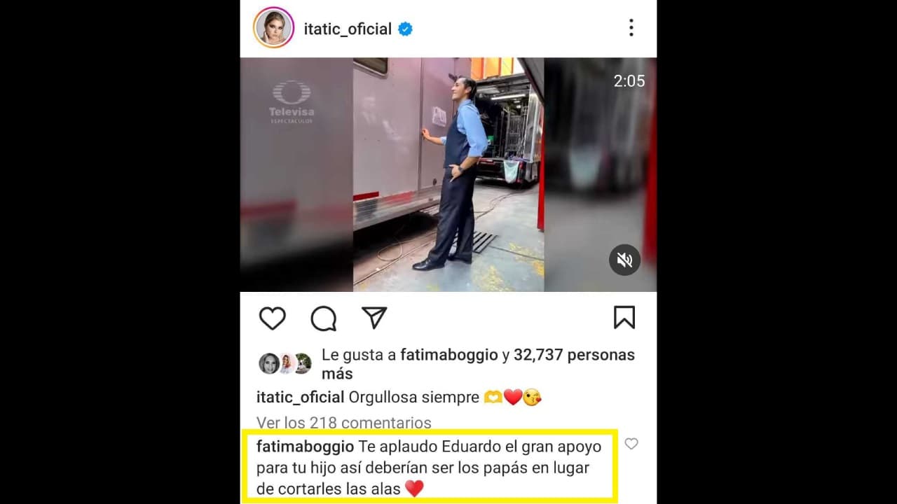 Fátima Boggio se sinceró sobre su exesposo