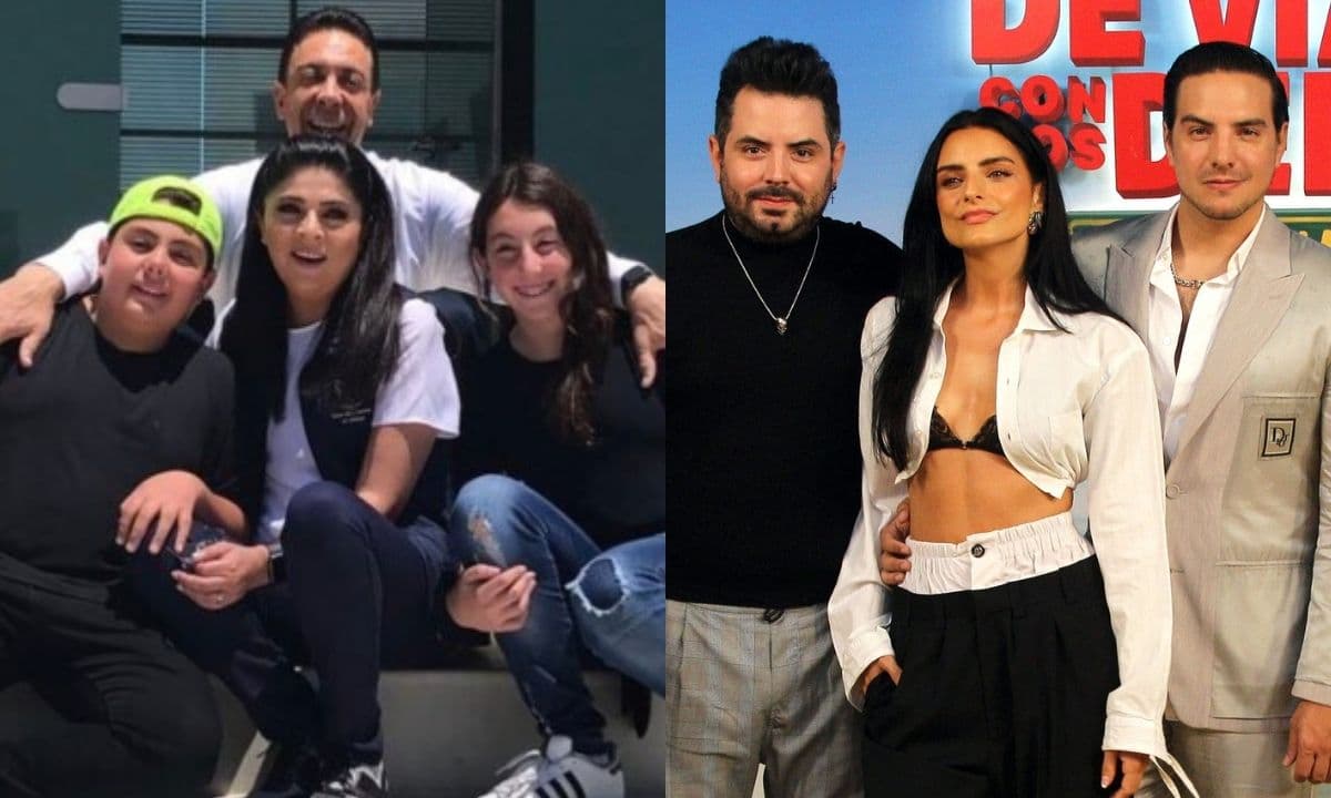 Hijos de Victoria Ruffo se reúnen, por primera vez, con hermano de José Eduardo Derbez