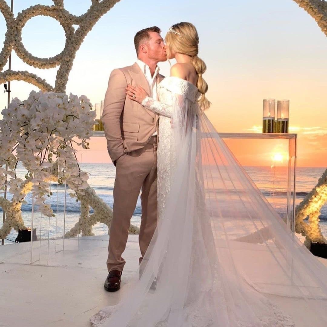 Así fue la boda de Canelo Álvarez: del majestuoso vestido de la novia a su primer baile como esposos