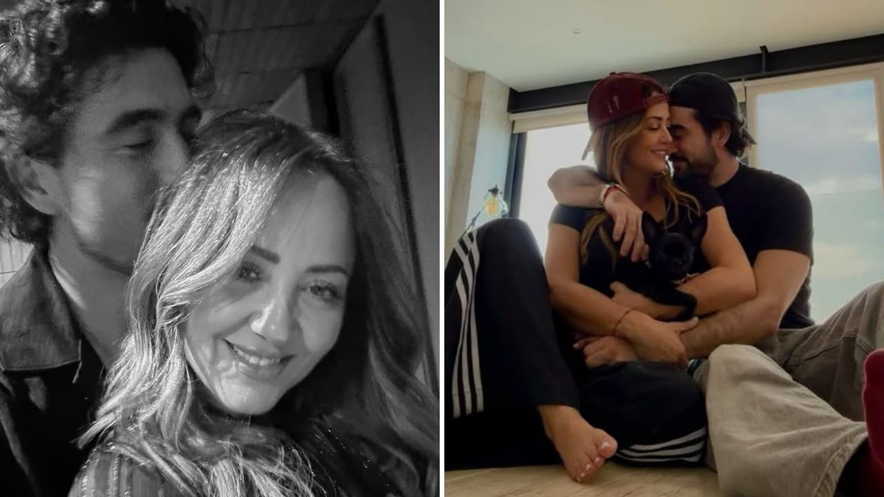Novio de Andrea Legarreta impacta con fotos de la conductora y Nina Rubín destapa inesperado video