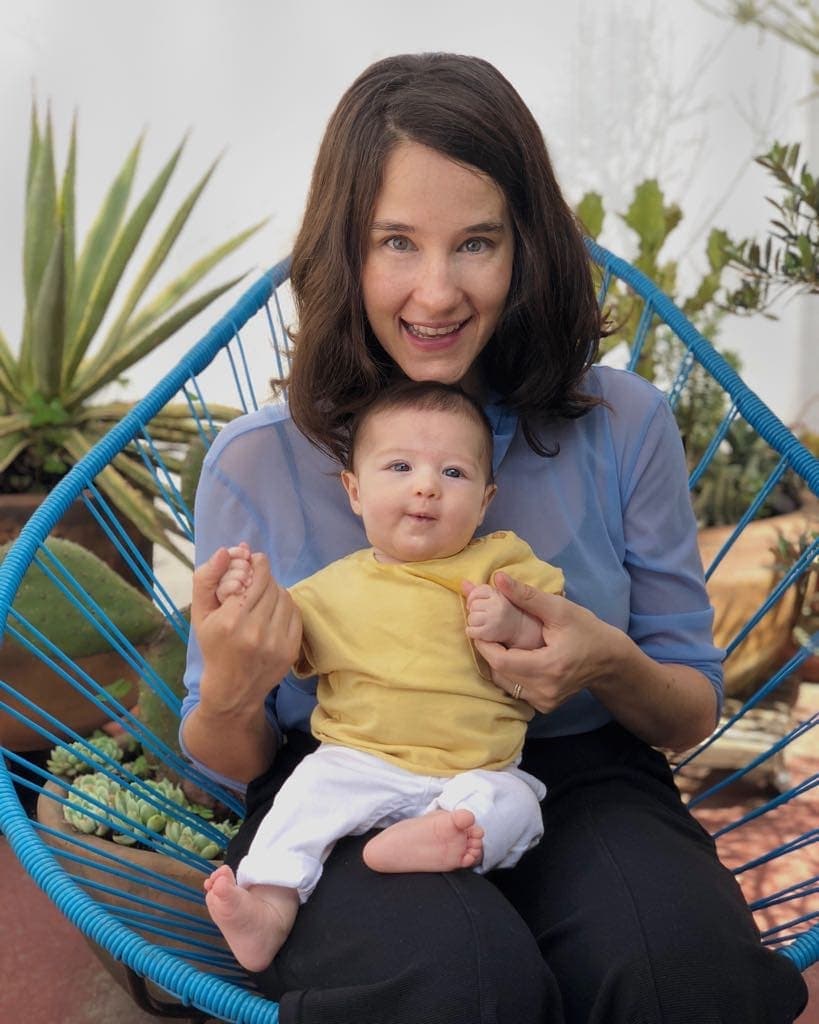 En julio nació la primera hija de Ximena Sariñana, quien llamó a su primogénita Franca.