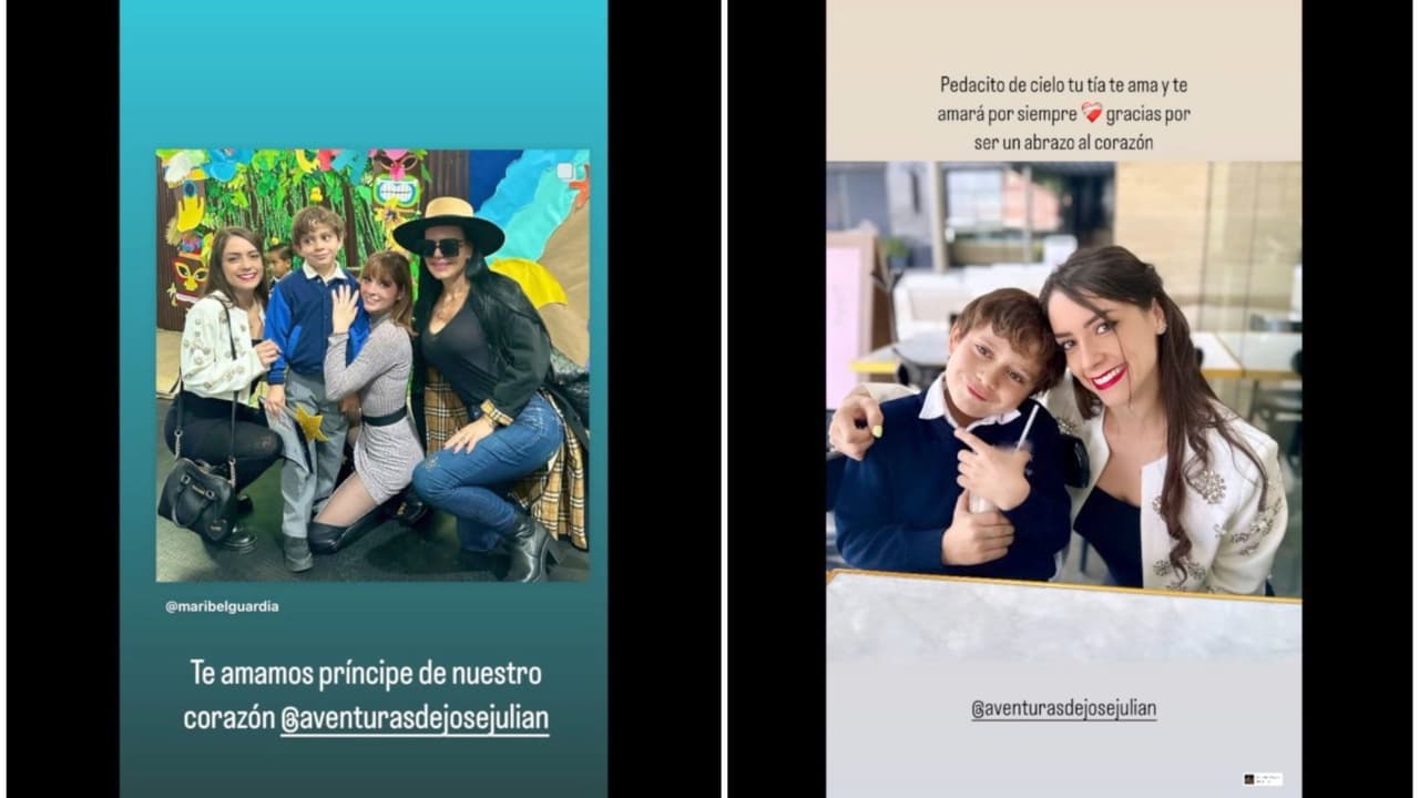 Maribel Guardia y su familia asisten a la graduación de su nieto