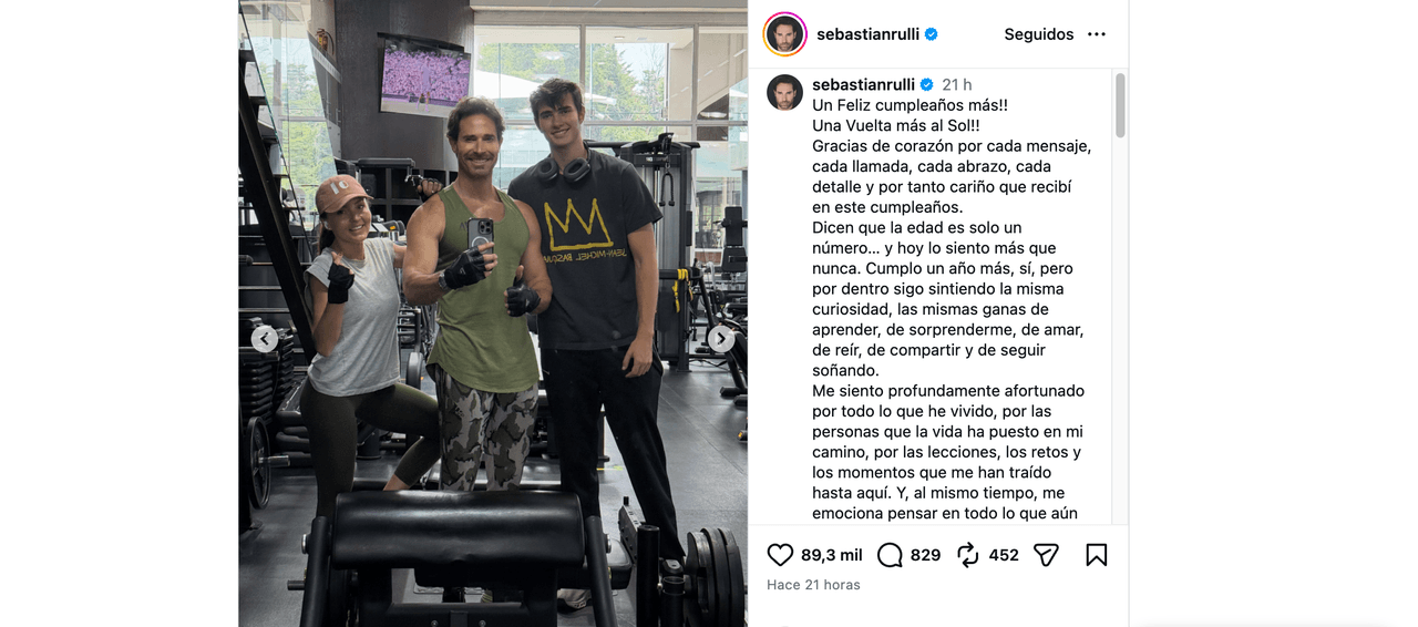Sebastián Rulli sorprende al publicar foto de su hijo y Angelique Boyer: así se ven juntos