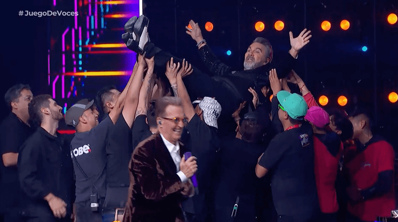 Manuel Mijares en 'Juego de Voces'.