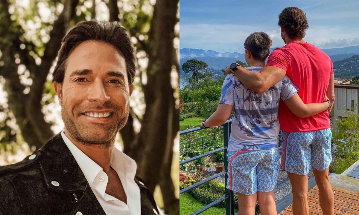El actor comparte fotos de su primogénito en redes sociales