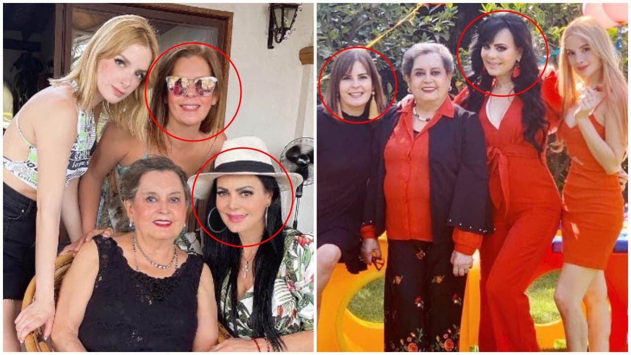 Imelda Garza-Tuñón comparte fotos familiares en donde aparece su madre y Maribel Guardia.