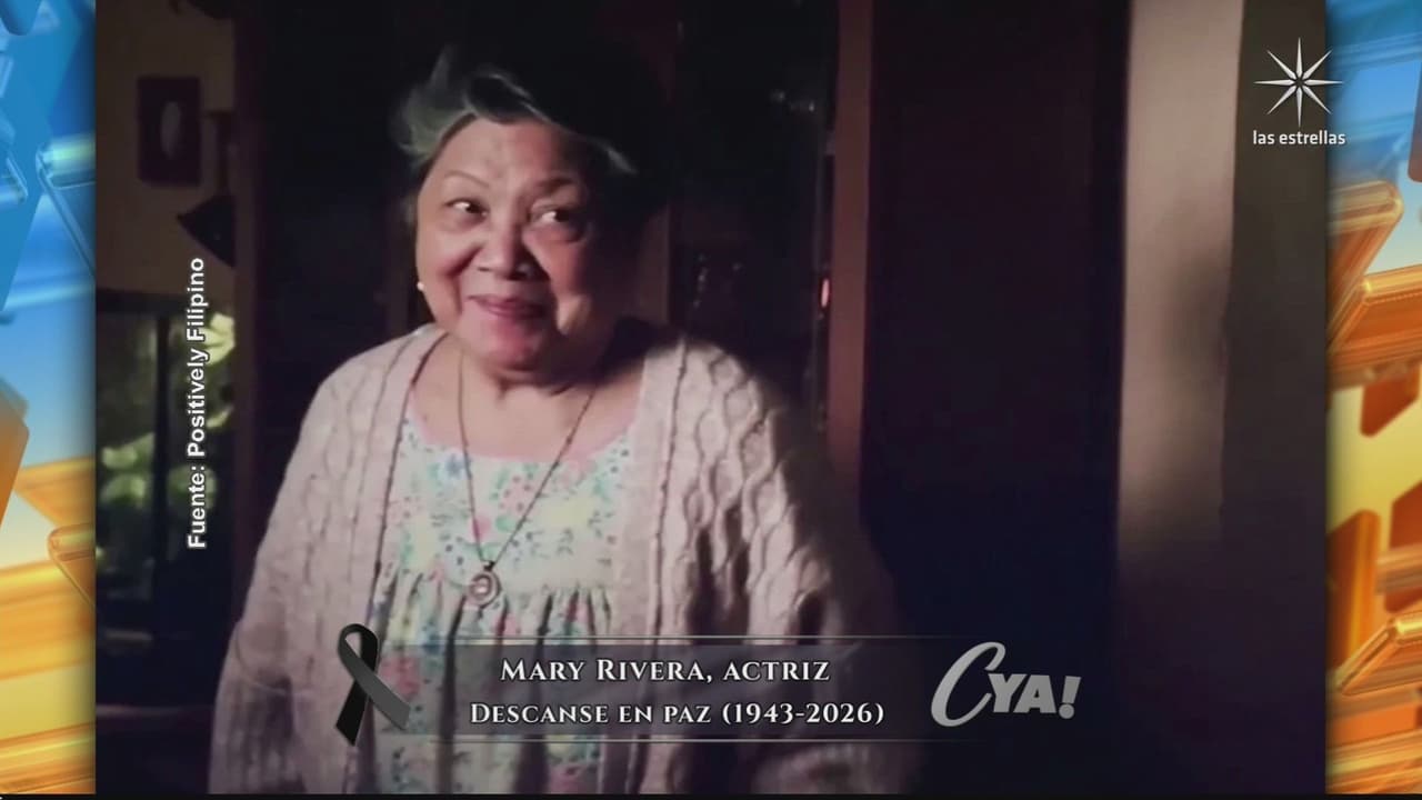 Muere la actriz Mary Rivera.