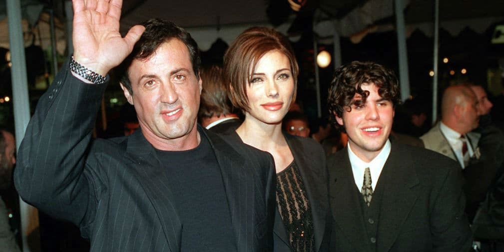 8. Sylvester Stallone: Su hijo se llama Moonblood. Sí, algo así como luna sangrienta (en una traducción libre).