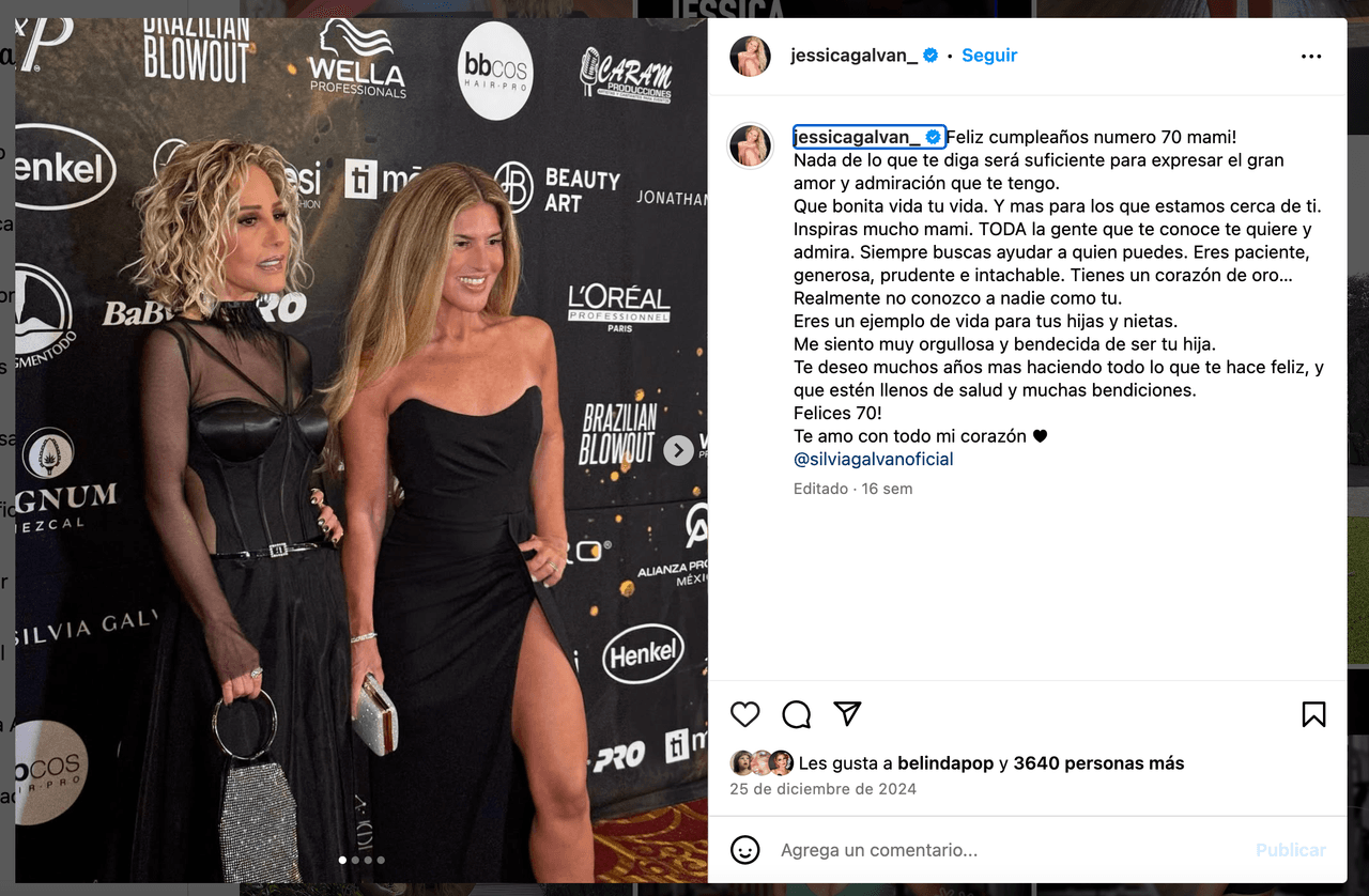 Hija de Silvia Galván revela de qué murió la estilista.
