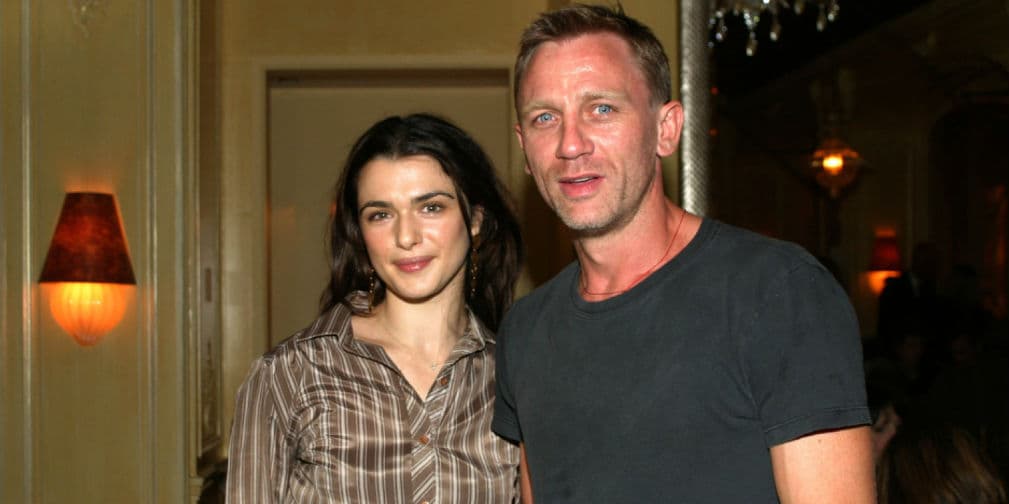 9. Daniel Craig y Rachel Weisz: El rubio James Bond y la actriz se casaron en el 2011, en la ciudad de New York.