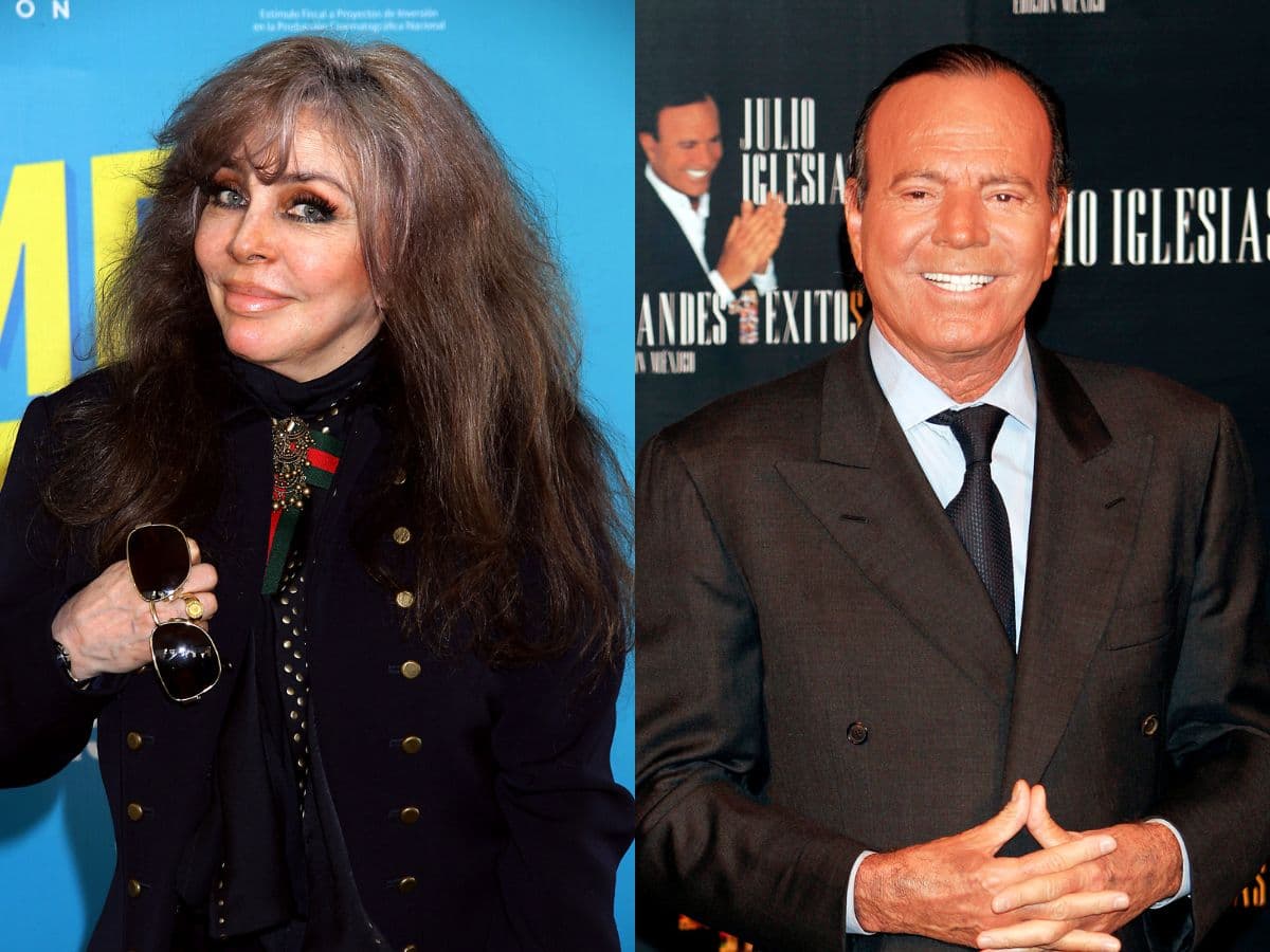 Verónica Castro revela incómodo momento con Julio Iglesias