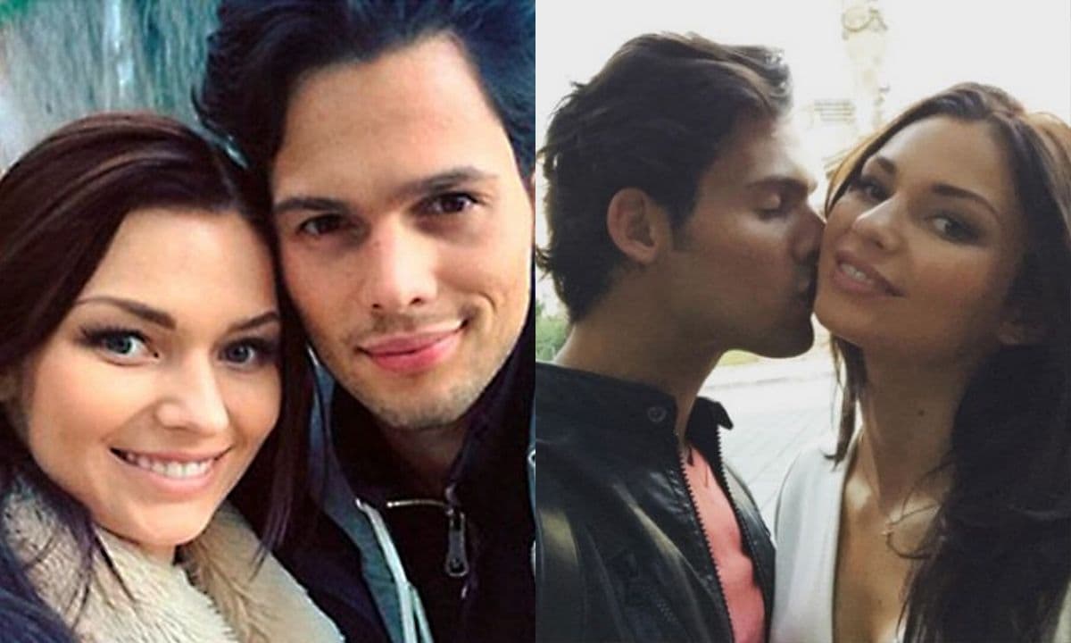 La actriz y el galán de telenovelas se dieron un tierno abrazo durante su reunión