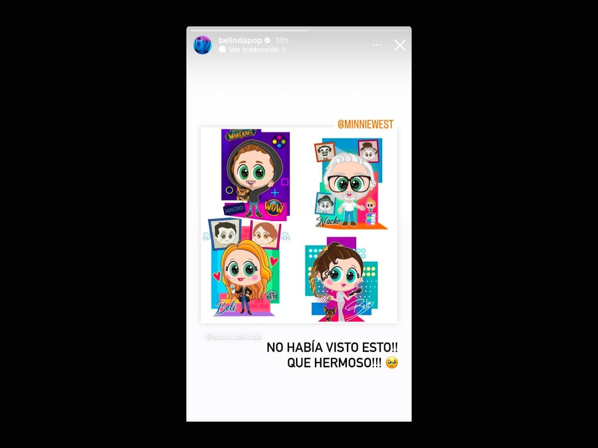Este fue el detalle que Amparín Serrano tuvo con Belinda y su familia