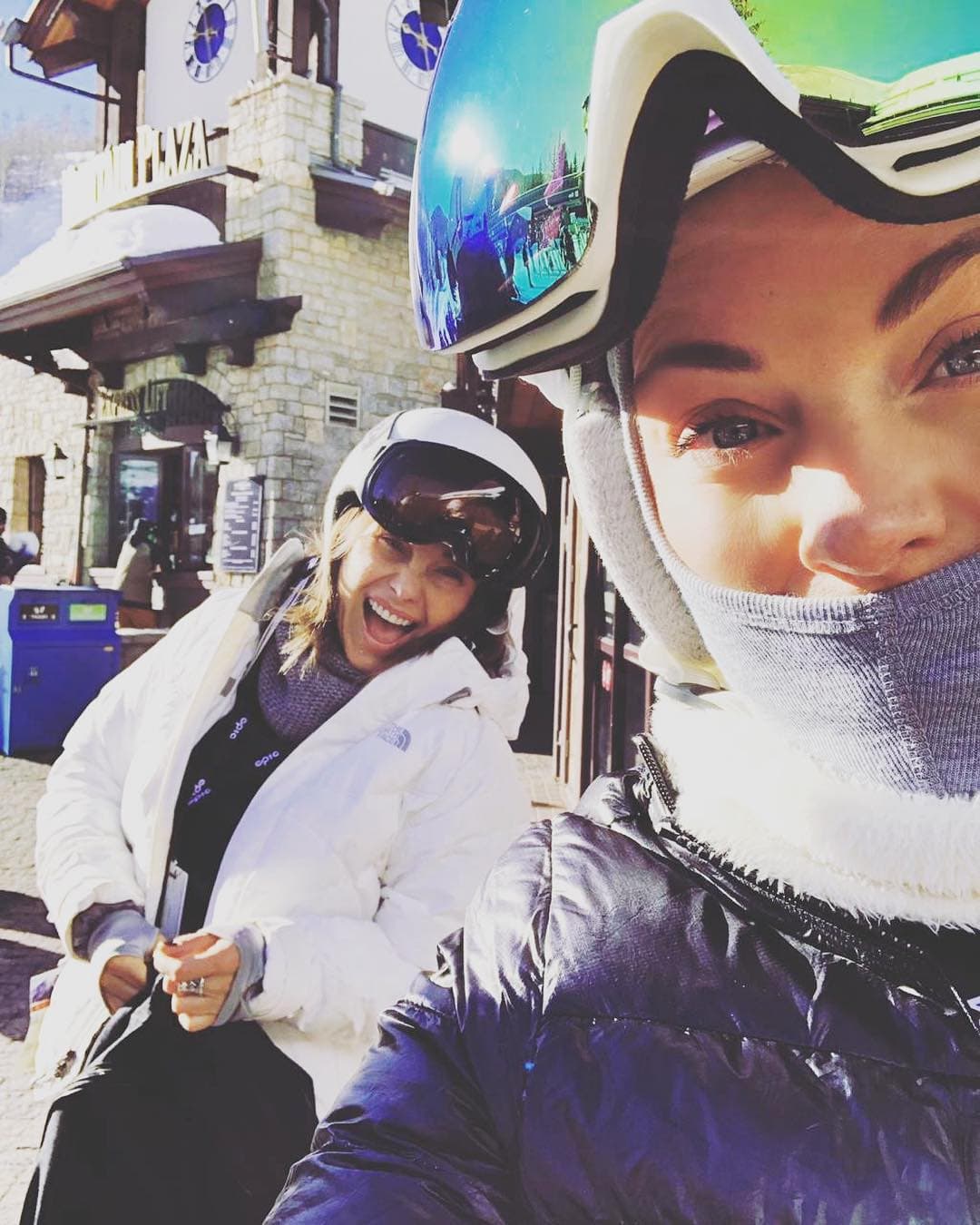 Las hermanas Paleta fueron junto a un grupo de amigas a Vail, Colorado.