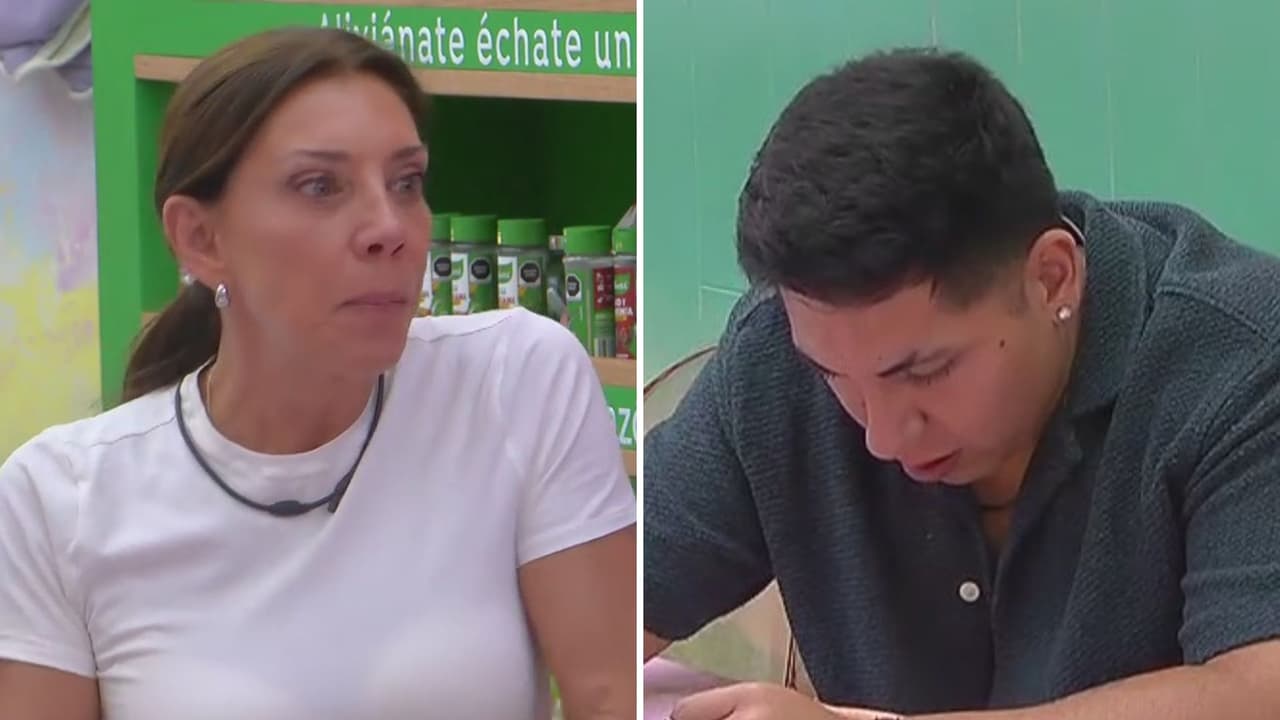 Cynthia Klitbo escucha que Ese Pérez habla de ella a sus espaldas y lo confronta frente a todos