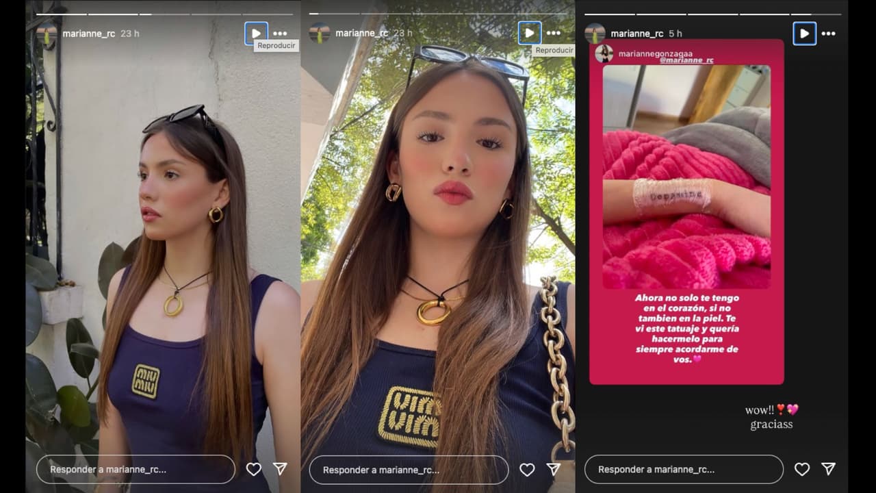 Marianne Gonzaga retoma sus publicaciones en Instagram