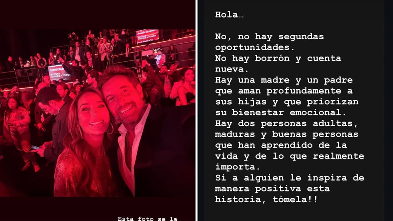 Geraldine Bazán desmiente reconciliación con Gabriel Soto.