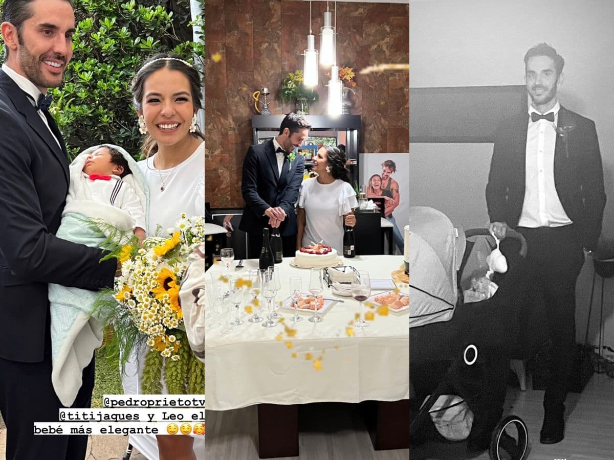 Leonardo fue el verdadero protagonista de la fiesta.