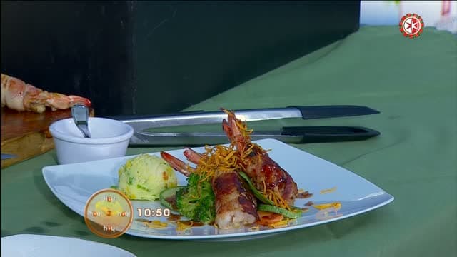 Cocina Chef Gibaja Camarónes Marijo