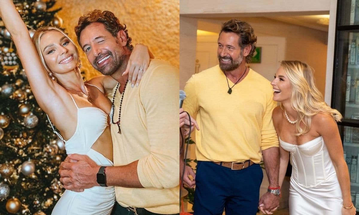 La pareja mostró lo felices y enamorados que están