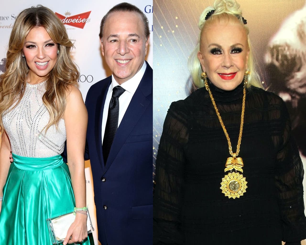 Laura Zapata, pese a problemas con Thalía, defiende a Tommy Mottola