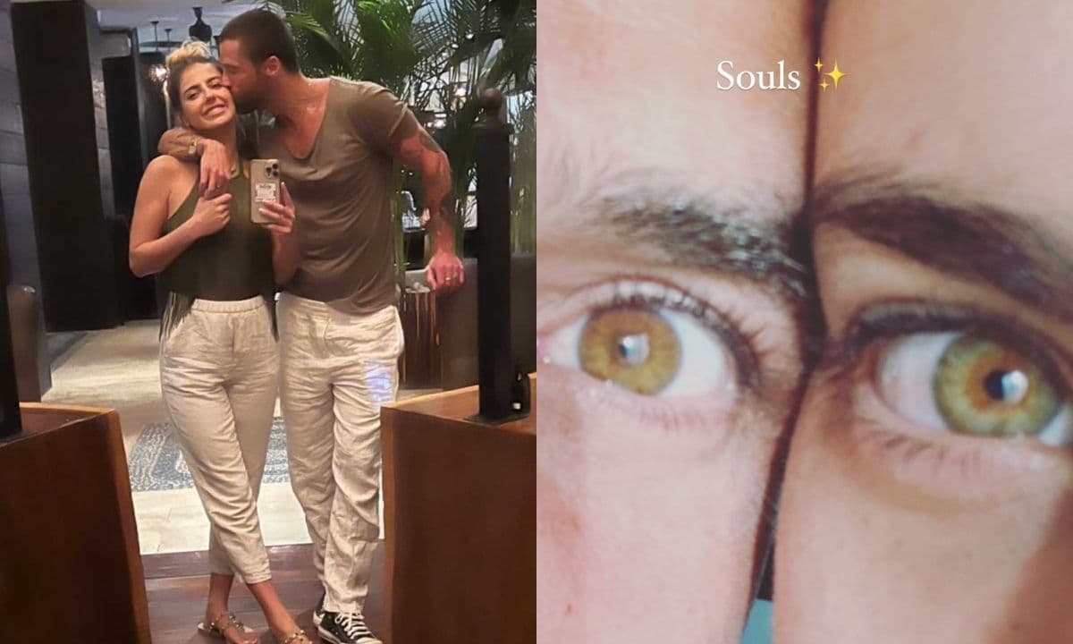 El actor de Cabo dejó ver lo enamorado que está de la estrella de televisión