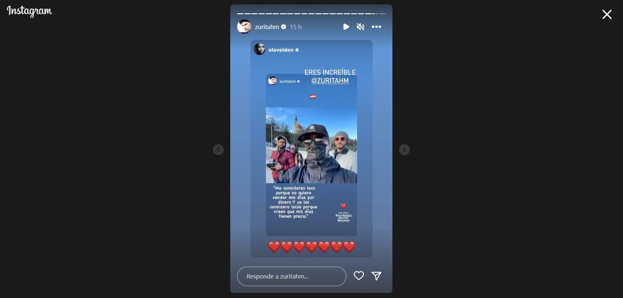 Humberto Zurita presume vacaciones con sus hijos y nuera.