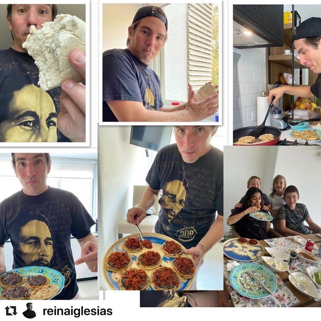 Galilea Montijo también mostró en redes sociales cómo la celebró su esposo y su hijo Mateo, quienes le prepararon deliciosos sopes para festejar. “Así de apapachada por mis costeños que amo”.