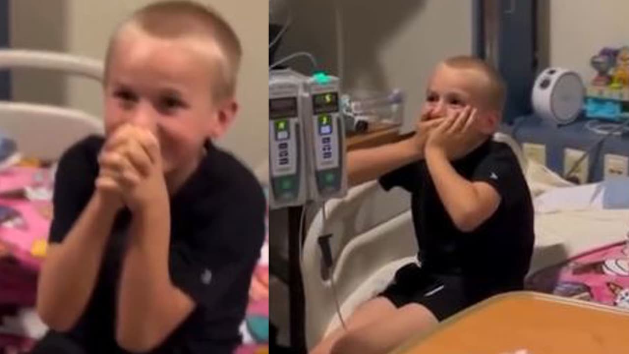 Niño descubre que podría salvar la vida de su hermanita