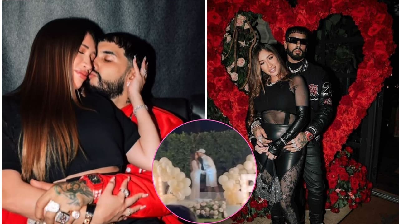 Anuel AA espera bebé junto a su novia Laury Saavedra: Así celebraron su ‘gender reveal’