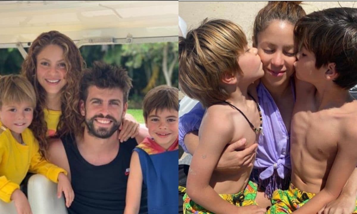 Hijos de Shakira molestos con Gerard Piqué y le hacen fuerte desprecio en público