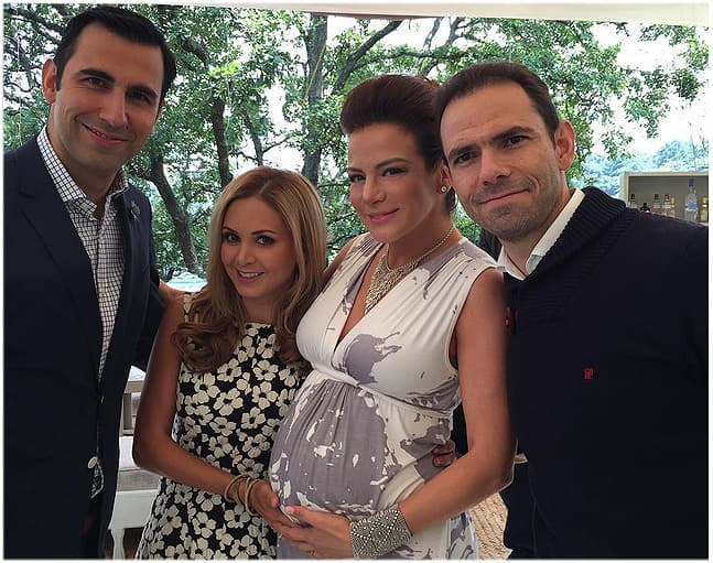 ¡Silvia Navarro celebra divertido baby shower!