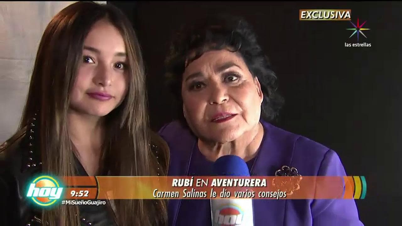 En exclusiva Rubí reveló que quiere a Carmen como madrina