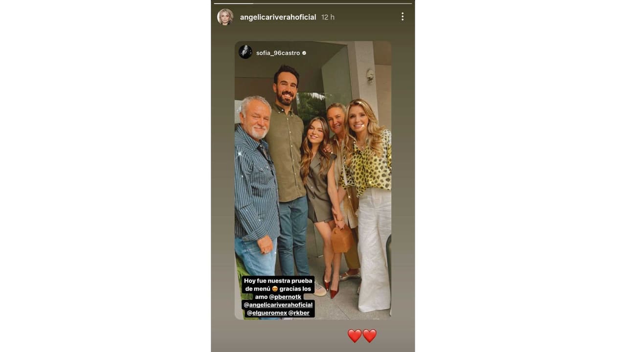 Angélica Rivera y ‘El Güero’ Castro reaparecen juntos.