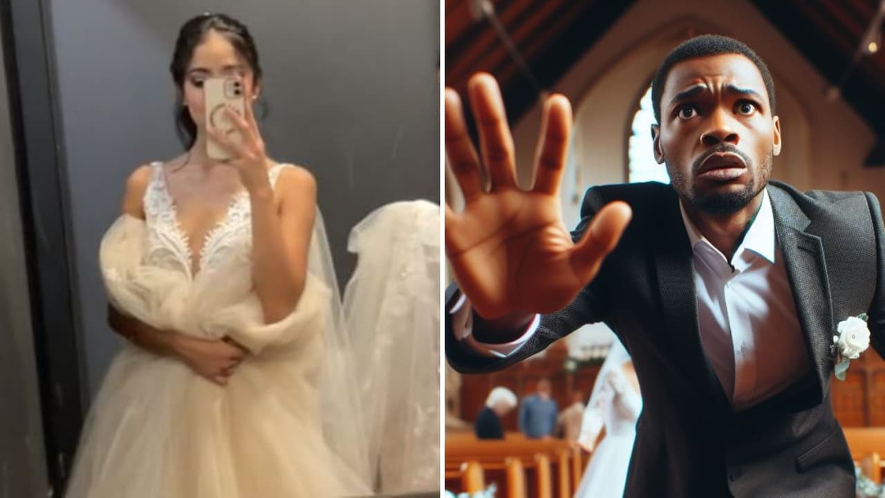 Novia quiere que interrumpan su boda