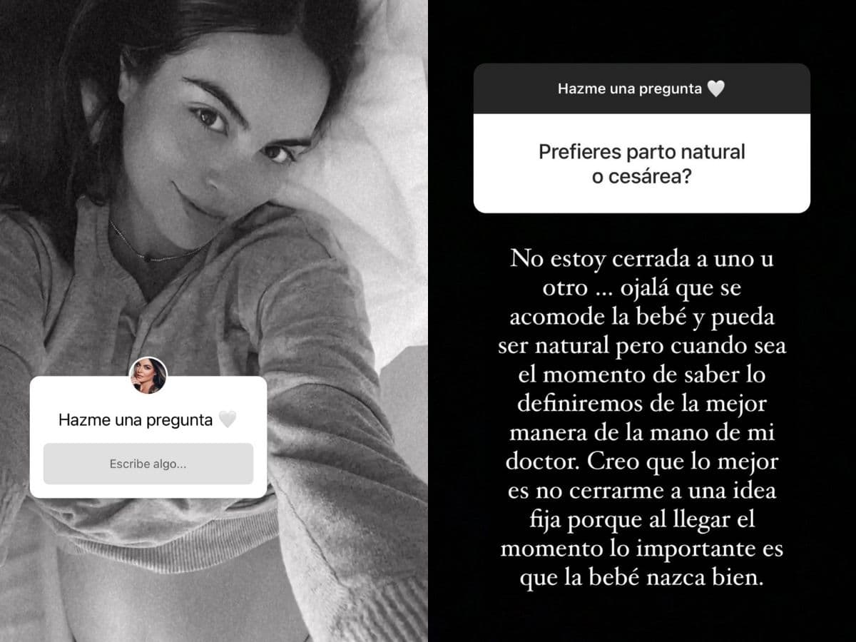 Ximena Navarrete revela detalles de su embarazo.
