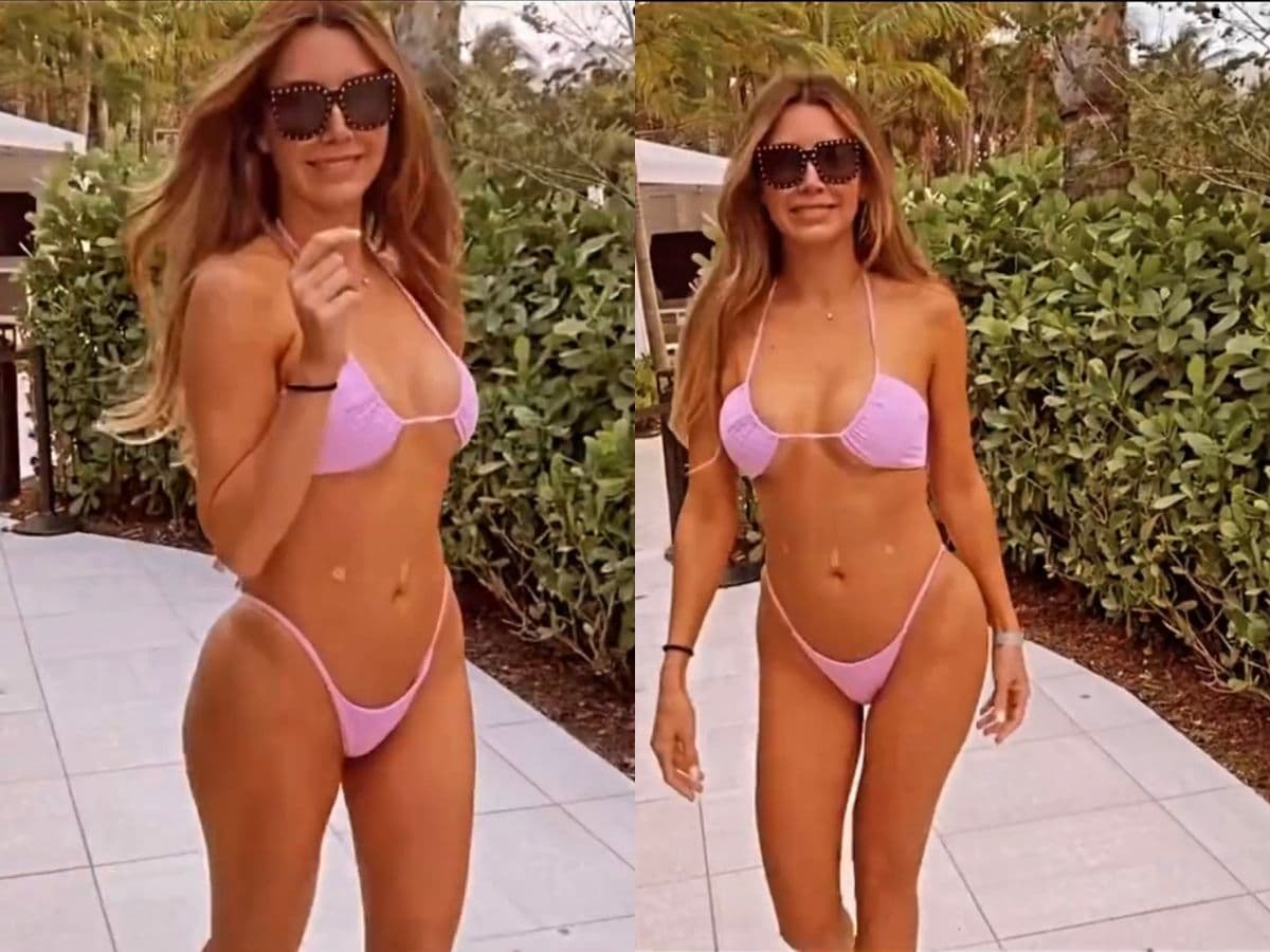 Elizabeth Gutiérrez presumió diminuto bikini