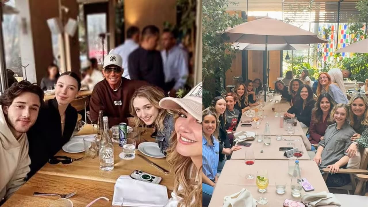 Andrea Legarreta celebra su cumpleaños en compañía de sus amigas y seres queridos