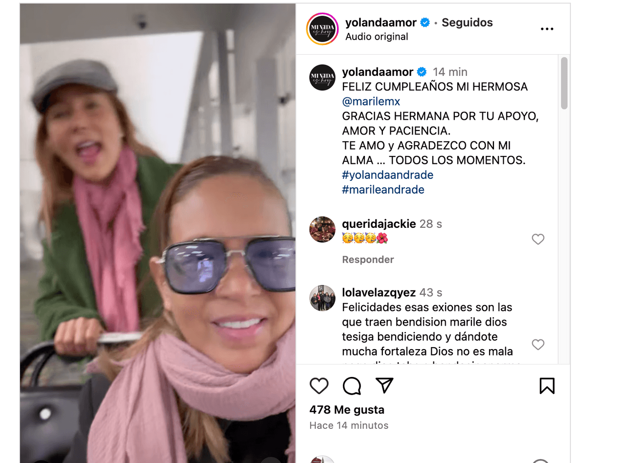 Yolanda Andrade reaparece recuperada y en silla de ruedas desde el aeropuerto