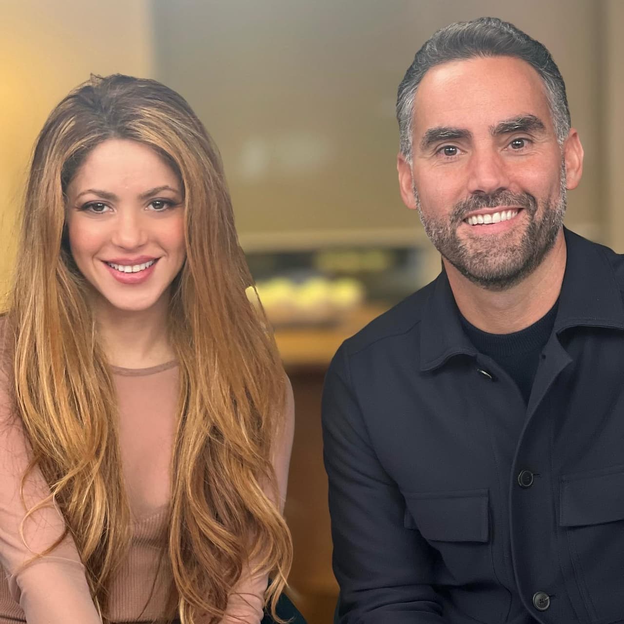 Shakira en entrevista con Enrique Acevedo.