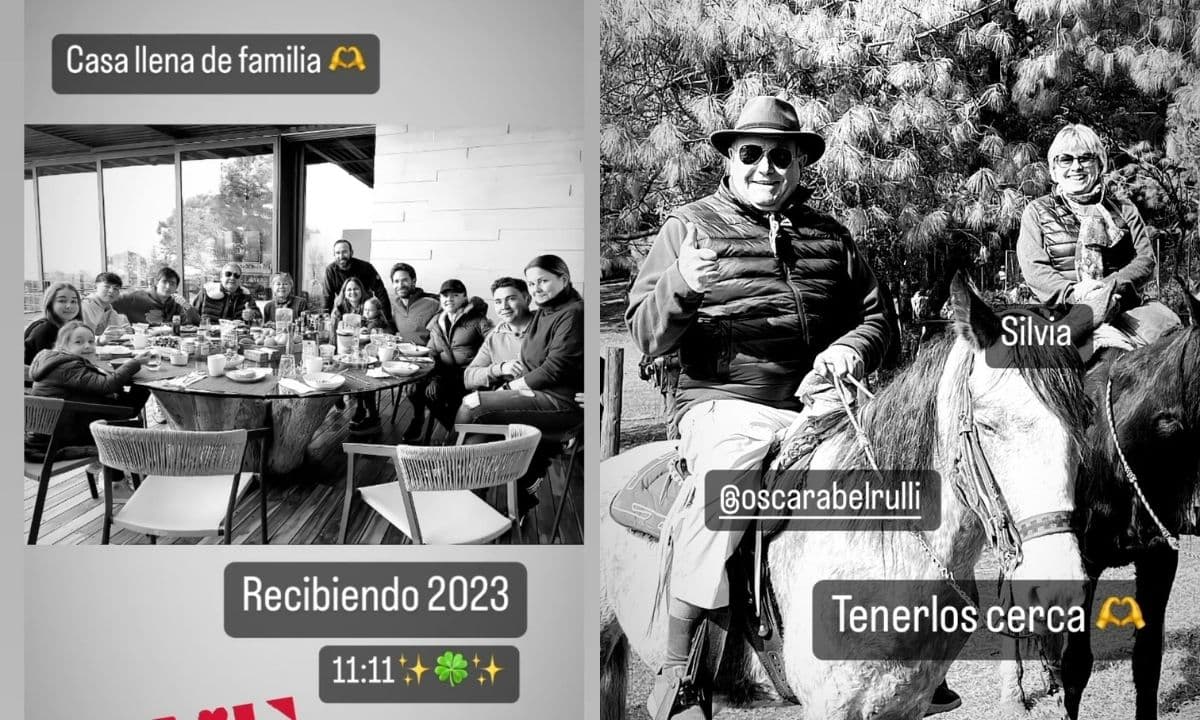 La pareja compartió las imágenes en redes sociales