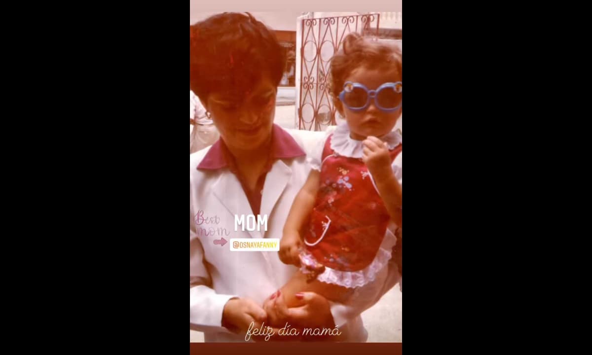 Lucca heredó lo rasgos faciales de su famosa mamá