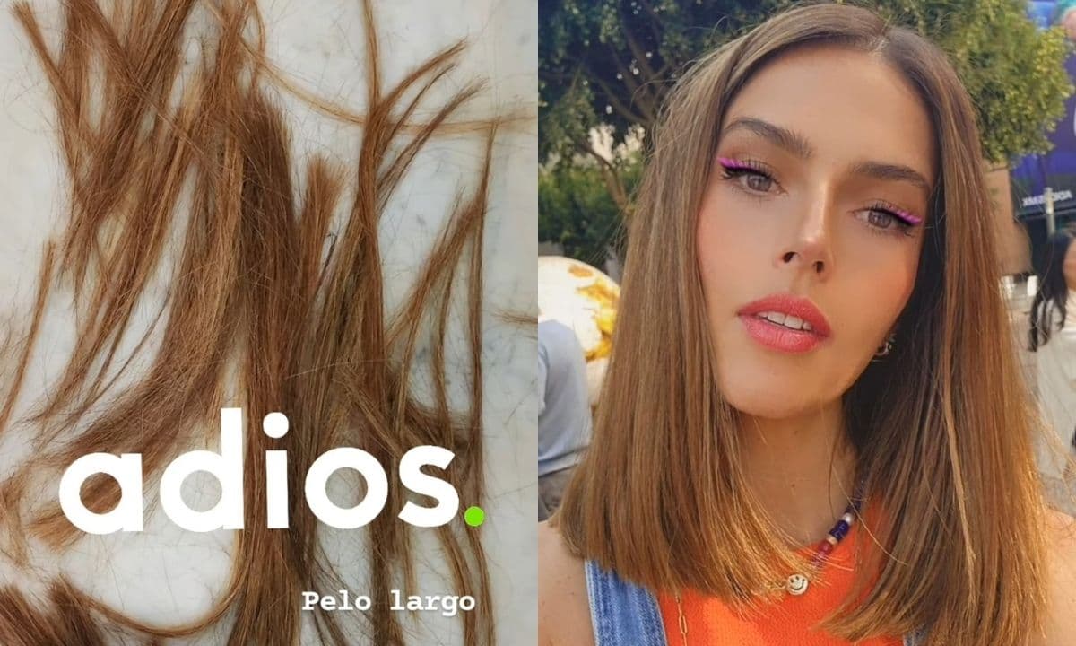 La actriz demostró lo feliz que quedó con el resultado