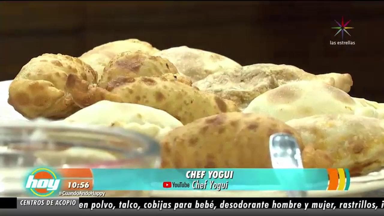 Cocina empanadas de atún al chipotle