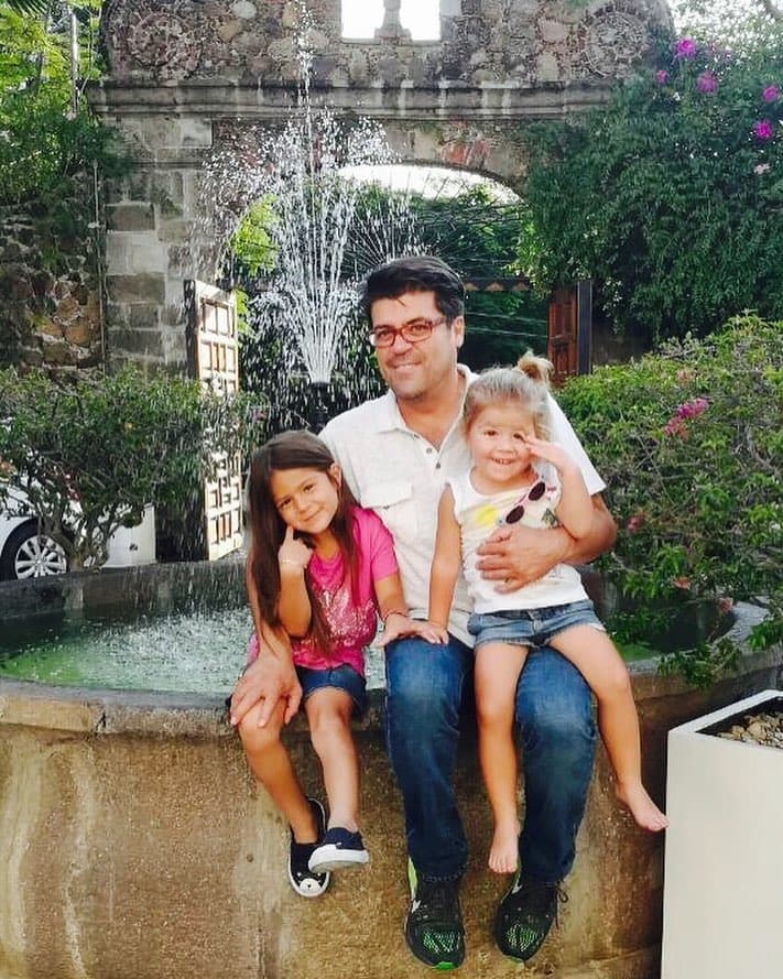 Jorge ‘El Burro’ Van Rankin es padre de dos bellas niñas