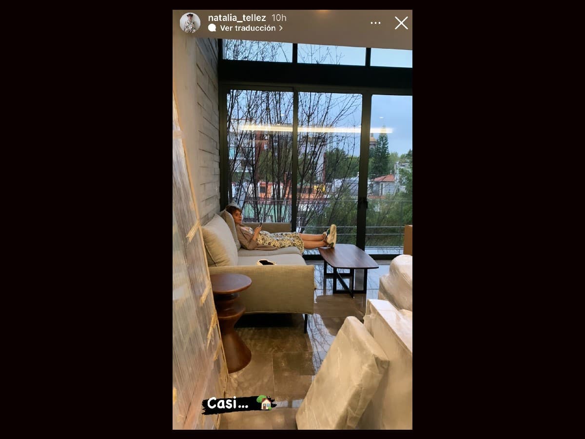 Natalia Téllez exhibe sus cuatro meses de embarazo y cómo nunca antes muestra su abultada pancita.