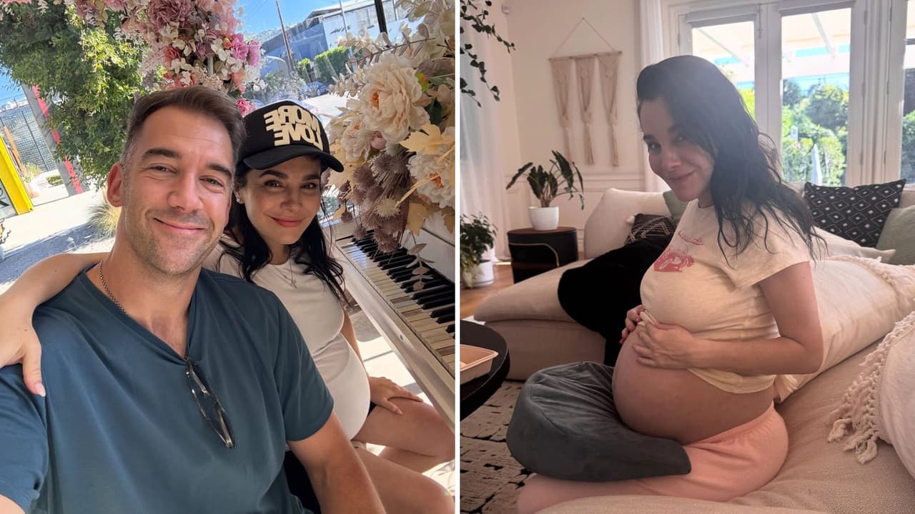 Esposo de Martha Higareda comparte cómo luce la actriz en la recta final de su embarazo de gemelas